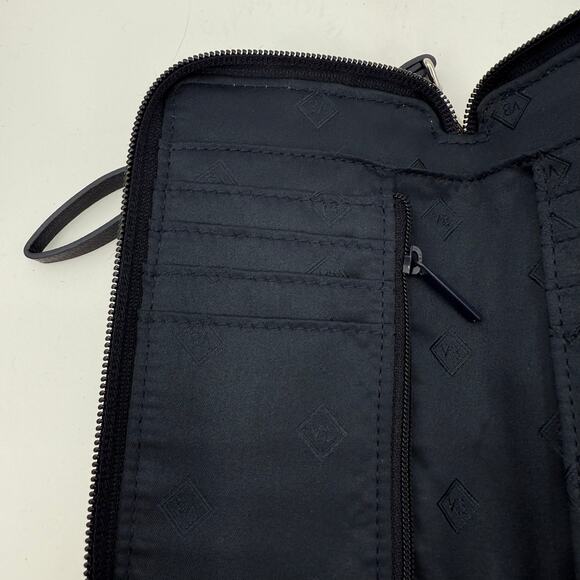 Vera Bradley Wristlet Wallet Sunflowers Quilted Cotton ID Storage RFID Travel - Picture 4 of 12